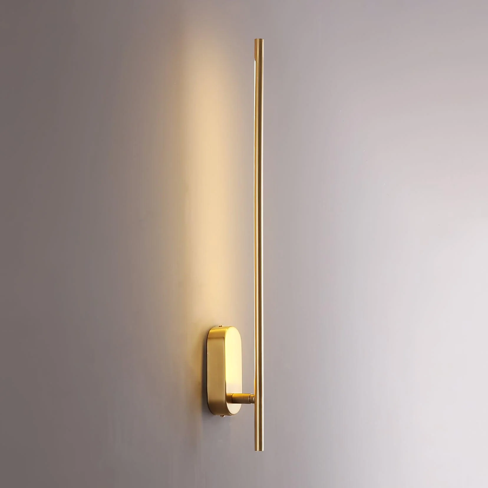 Edge Minimalism Metal Acrylic Wall Lamp Bedroom Living Room