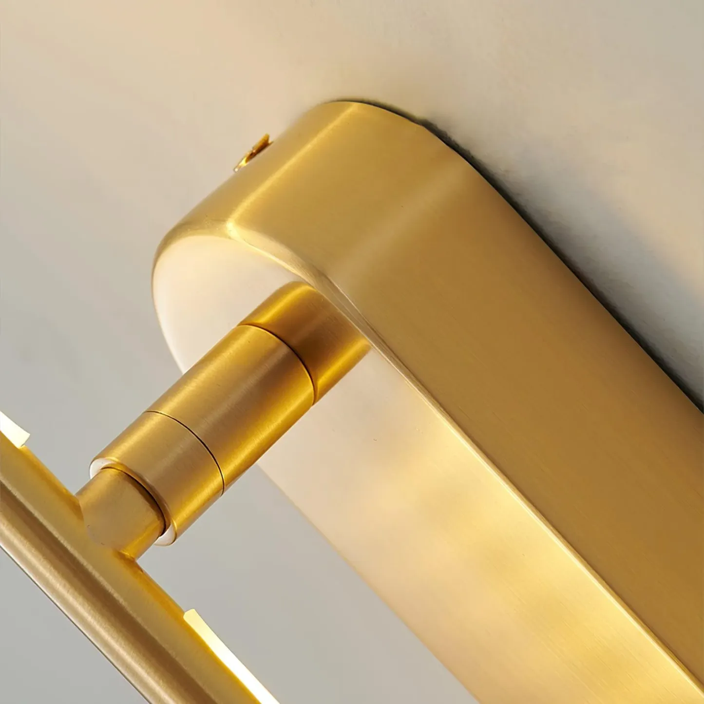 Edge Metal Acrylic Slim Design Modern Wall Lamp Bedroom Living Room