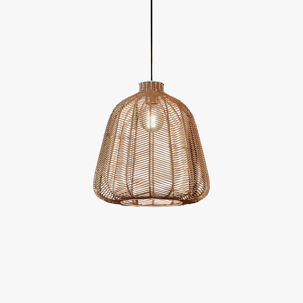 Muto Rattan Pendant Light for Living Room or Bedroom