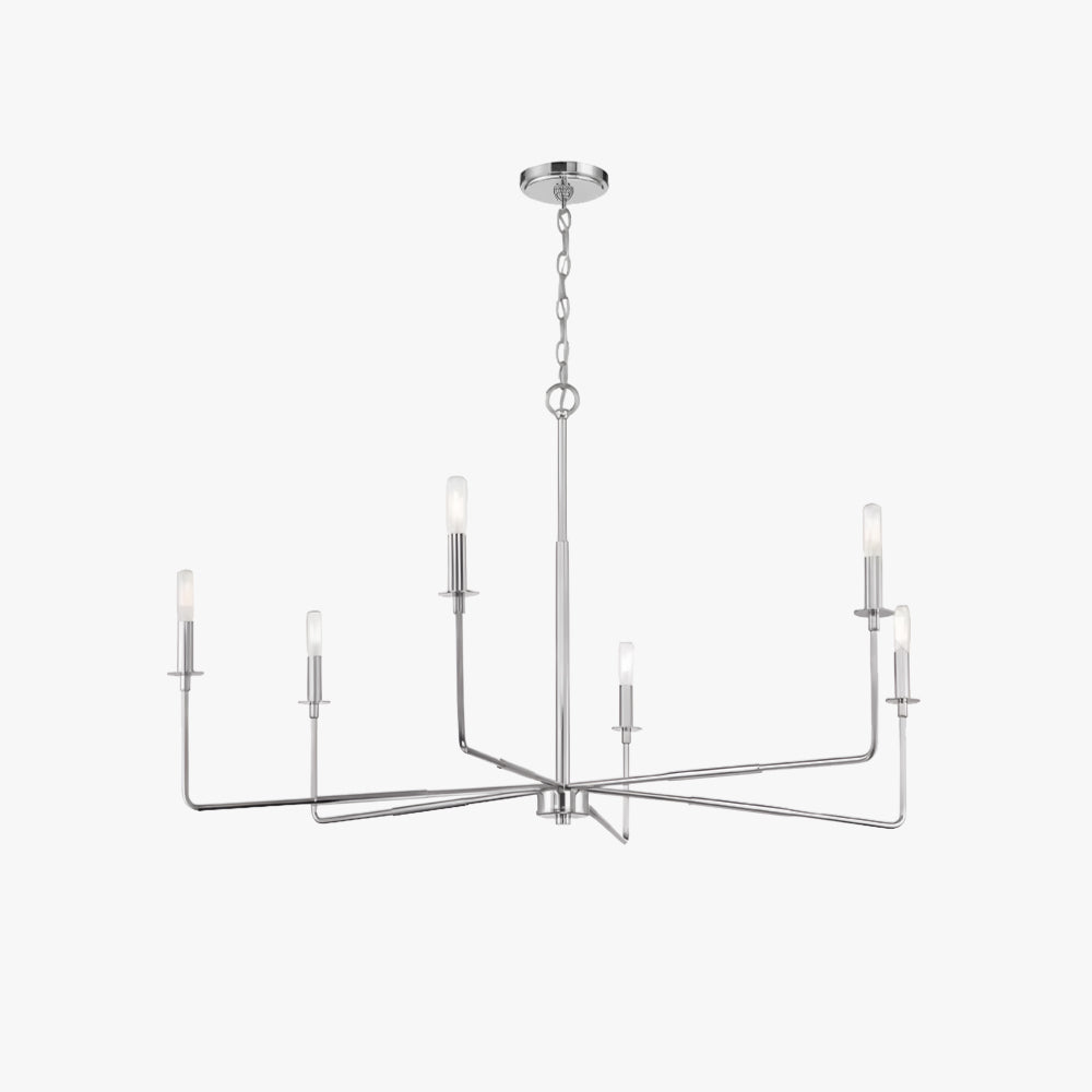 Alessio silver metal pendant light