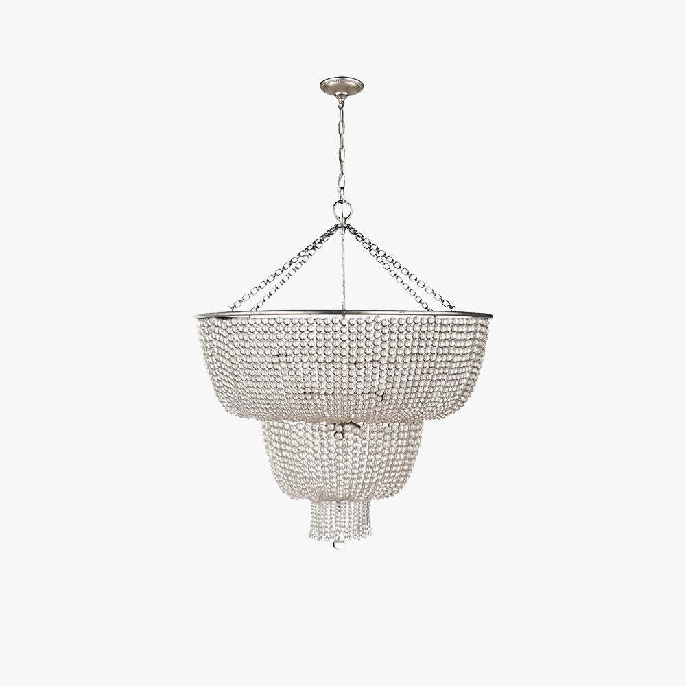 Alessio Vintage LED Pendant Light with Crystal