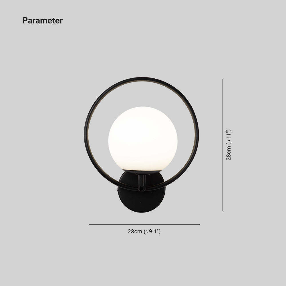Valentina Modern Wall Lamp: Dimensions and Parameter