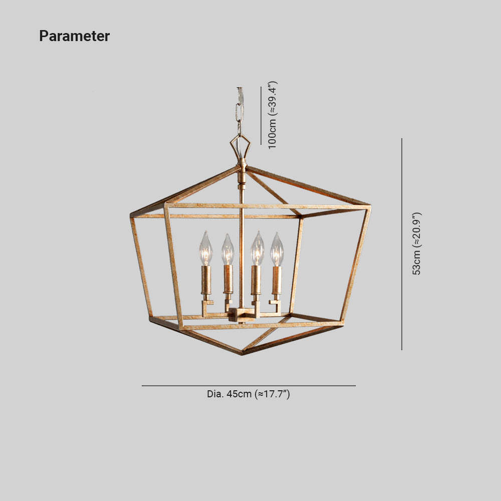 Alessio brass pendant light dimensions for home lighting.