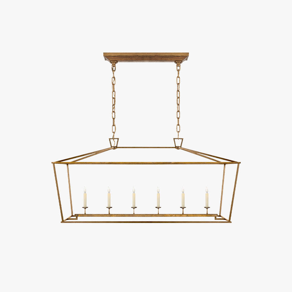 Alessio Vintage Metal LED Pendant Light