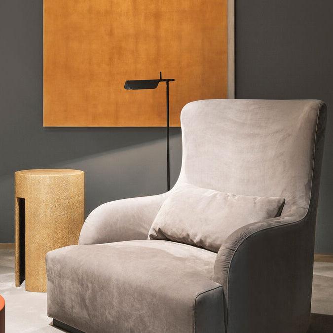 Edge Floor Lamp in modern living room setting