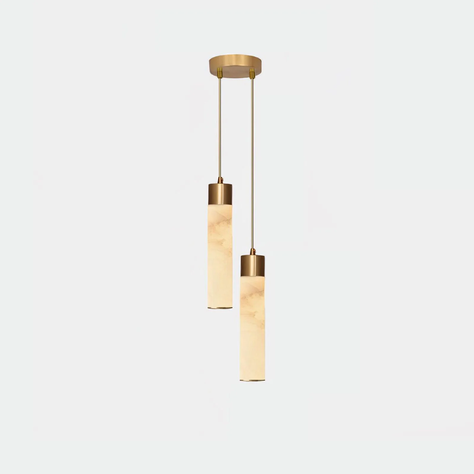 Hailie Modern Brass Resin Pendant Light Living Room Bedroom Bathroom