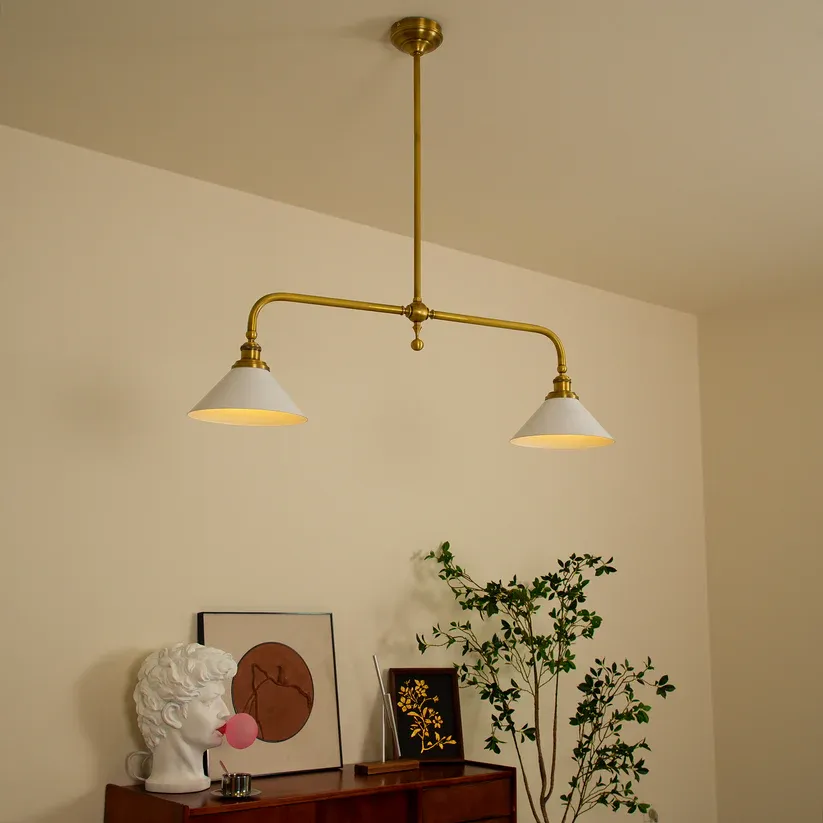 Alessio Vintage Metal Ceramics Pendant Light Shades Dining Room Bedroom