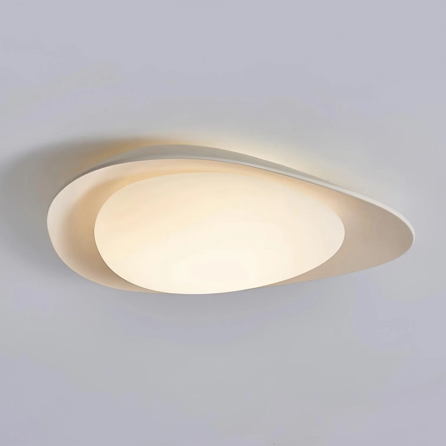 Quinn Modern Unusual Resin PE Ceiling Light Bedroom Hallway Living Room
