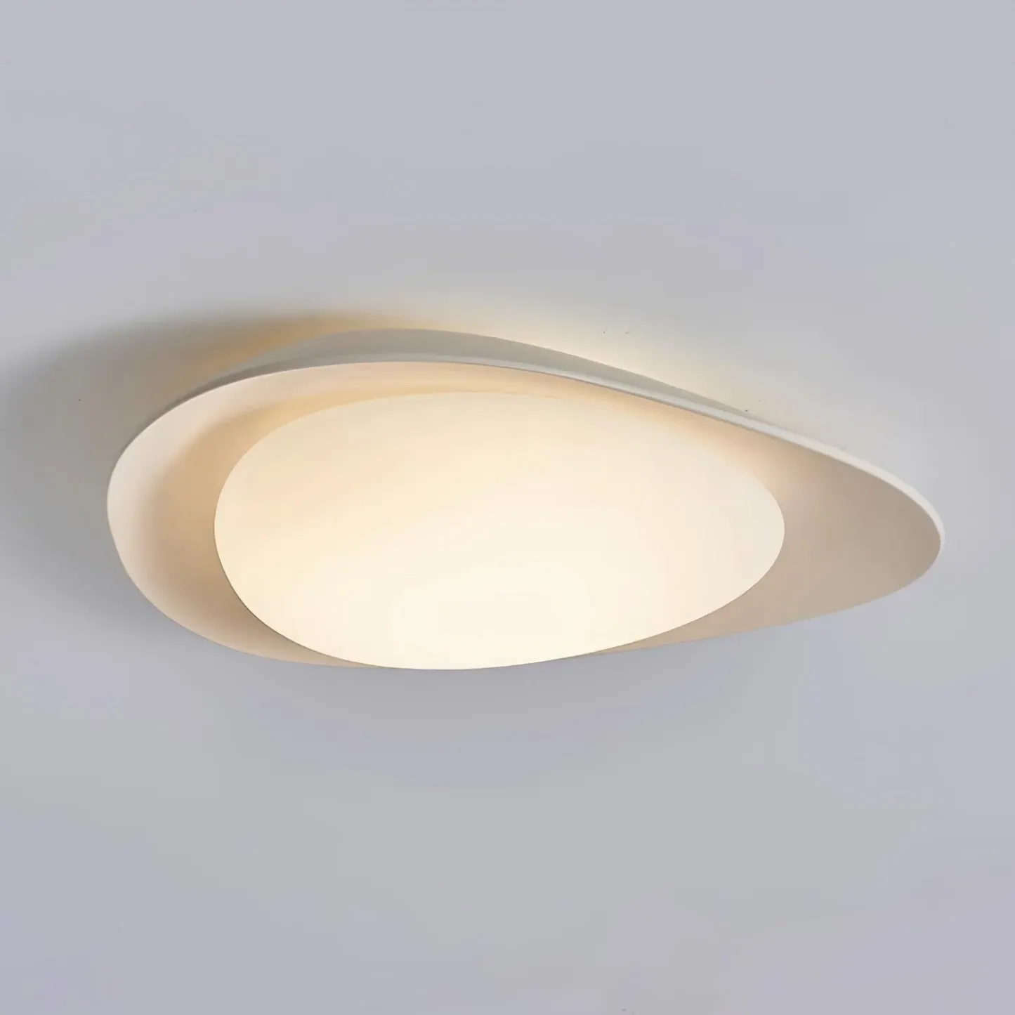 Quinn Modern Unusual Resin PE Ceiling Light Bedroom Hallway Living Room