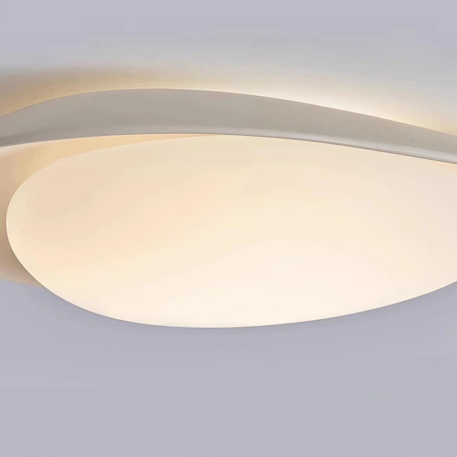 Quinn Modern Unusual Resin PE Ceiling Light Bedroom Hallway Living Room