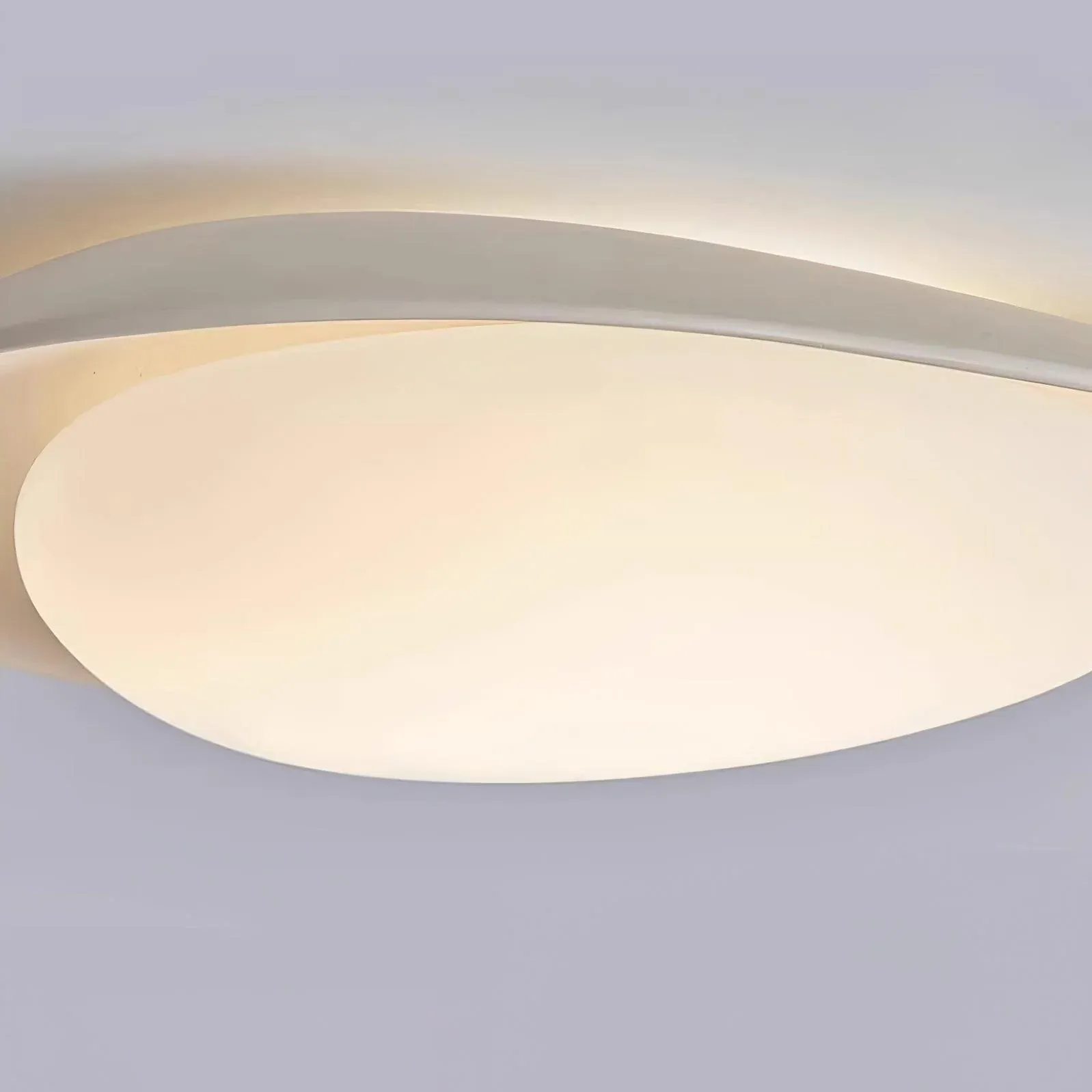Quinn Modern Unusual Resin PE Ceiling Light Bedroom Hallway Living Room