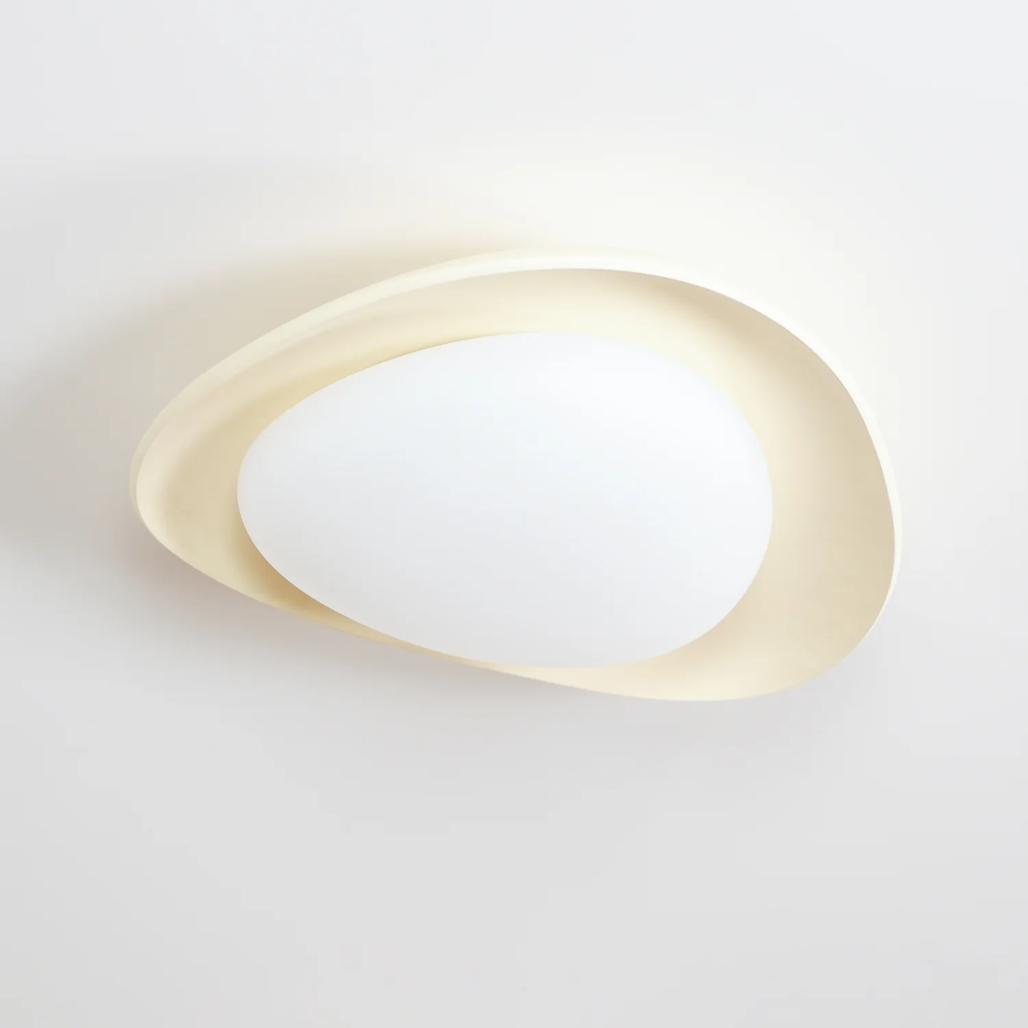 Quinn Modern Unusual Resin PE Ceiling Light Bedroom Hallway Living Room