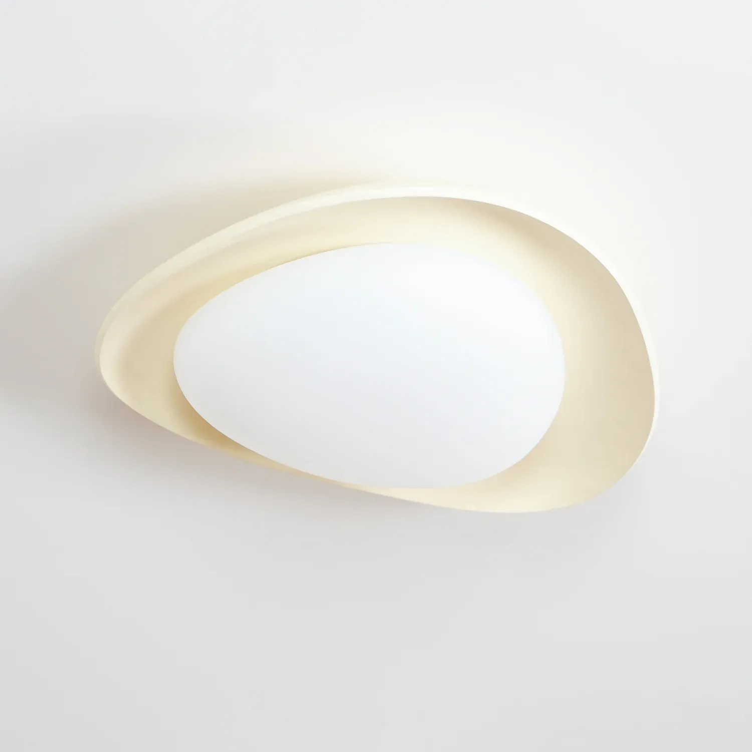 Quinn Modern Unusual Resin PE Ceiling Light Bedroom Hallway Living Room