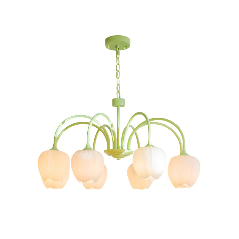 Lily Fresh Tulip Chandeliers