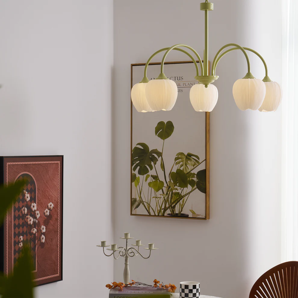 Lily Fresh Tulip Chandeliers