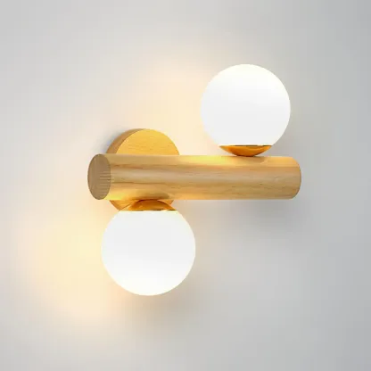 Ozawa Antique Cottage Wood Wall Light Bedroom Living Room Hallway