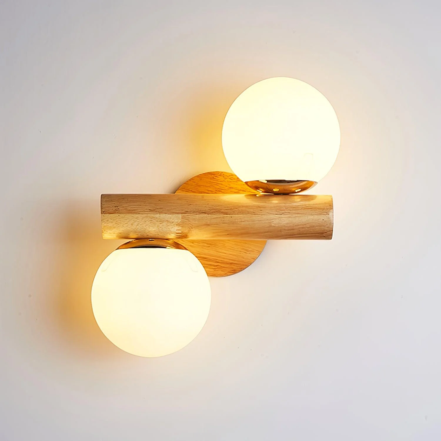 Ozawa Antique Cottage Wood Wall Light Bedroom Living Room Hallway