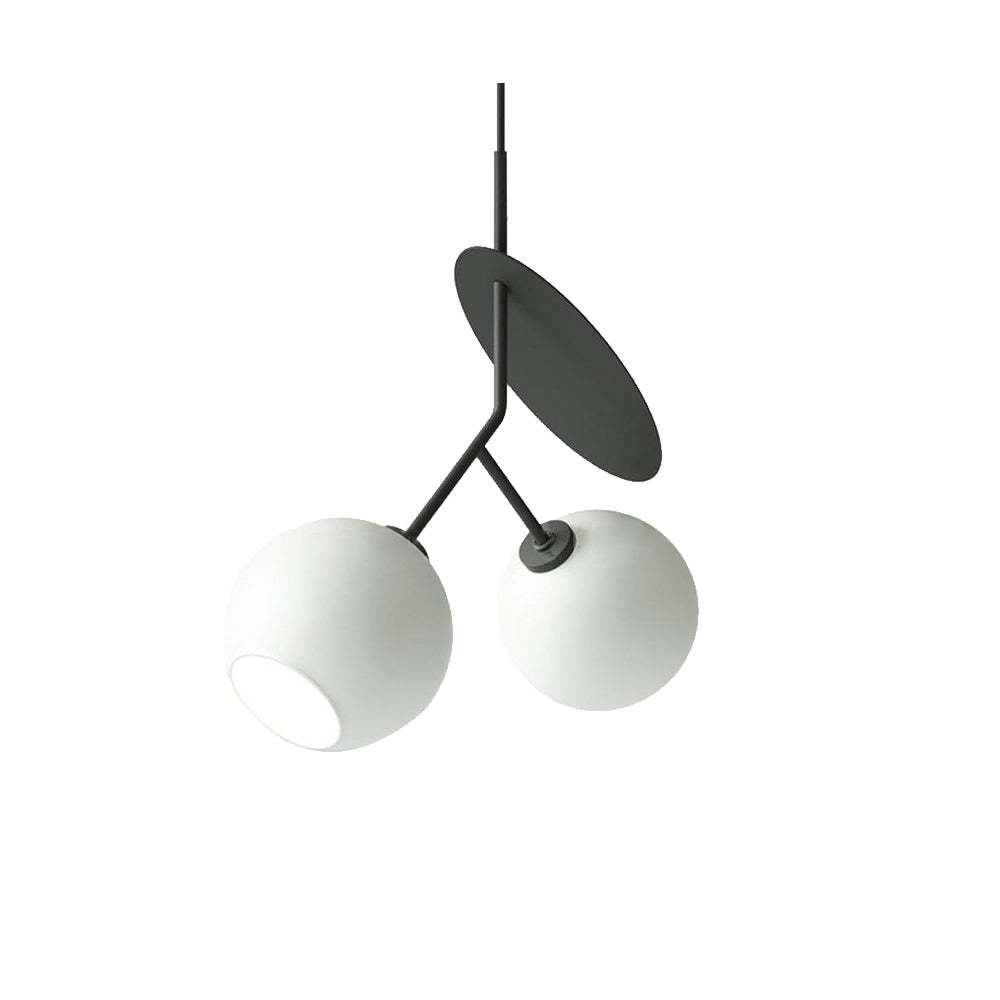 White Valentina pendant light, Las Sola.