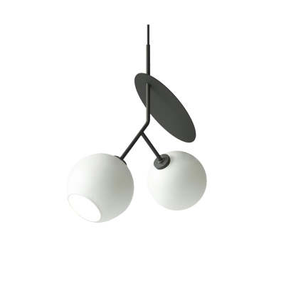 White Valentina pendant light, Las Sola.