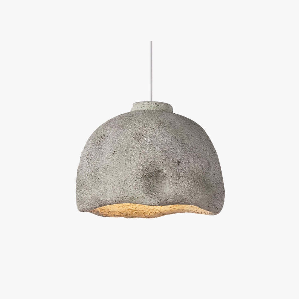 Cairns pendant light - Wabi Sabi style dome lamp