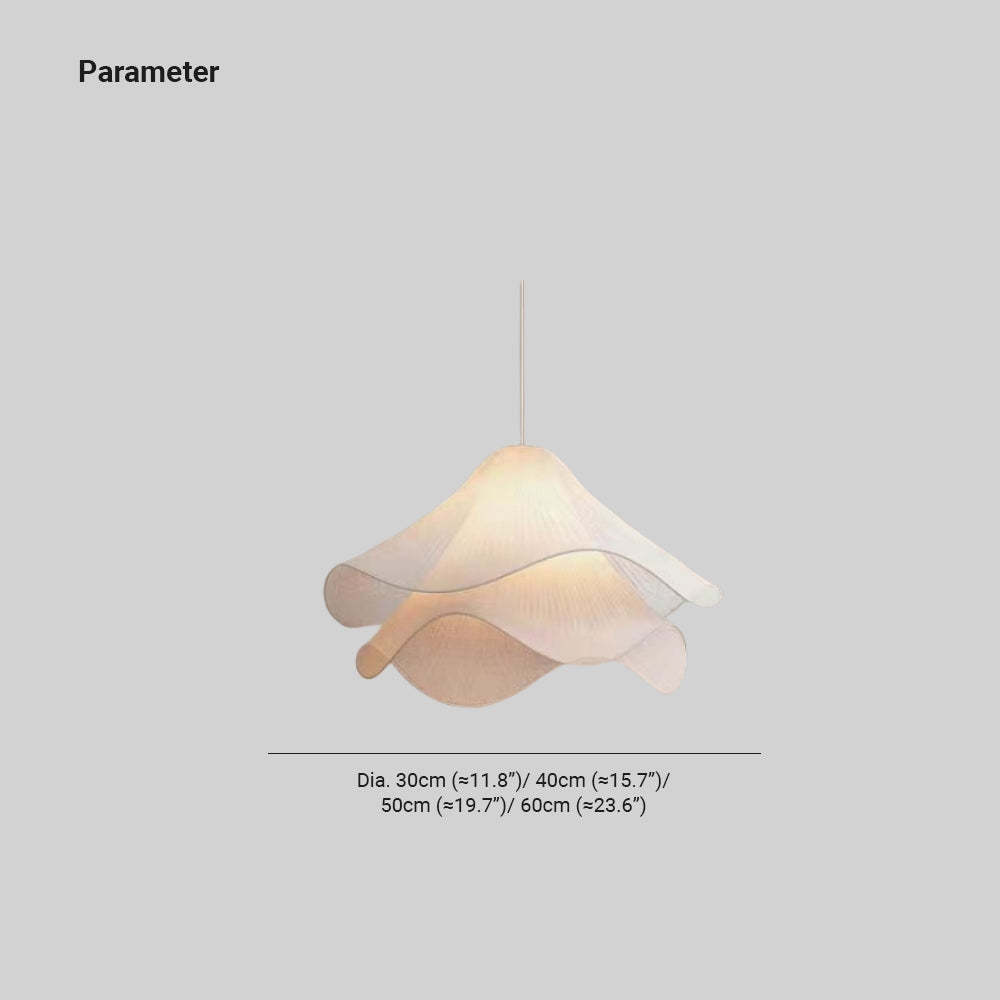 Renée Pendant Light Dimensions: 30cm to 60cm