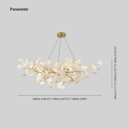 Olivia Modern Luxury Entryway Chandelier Metal Ceramics Living Room