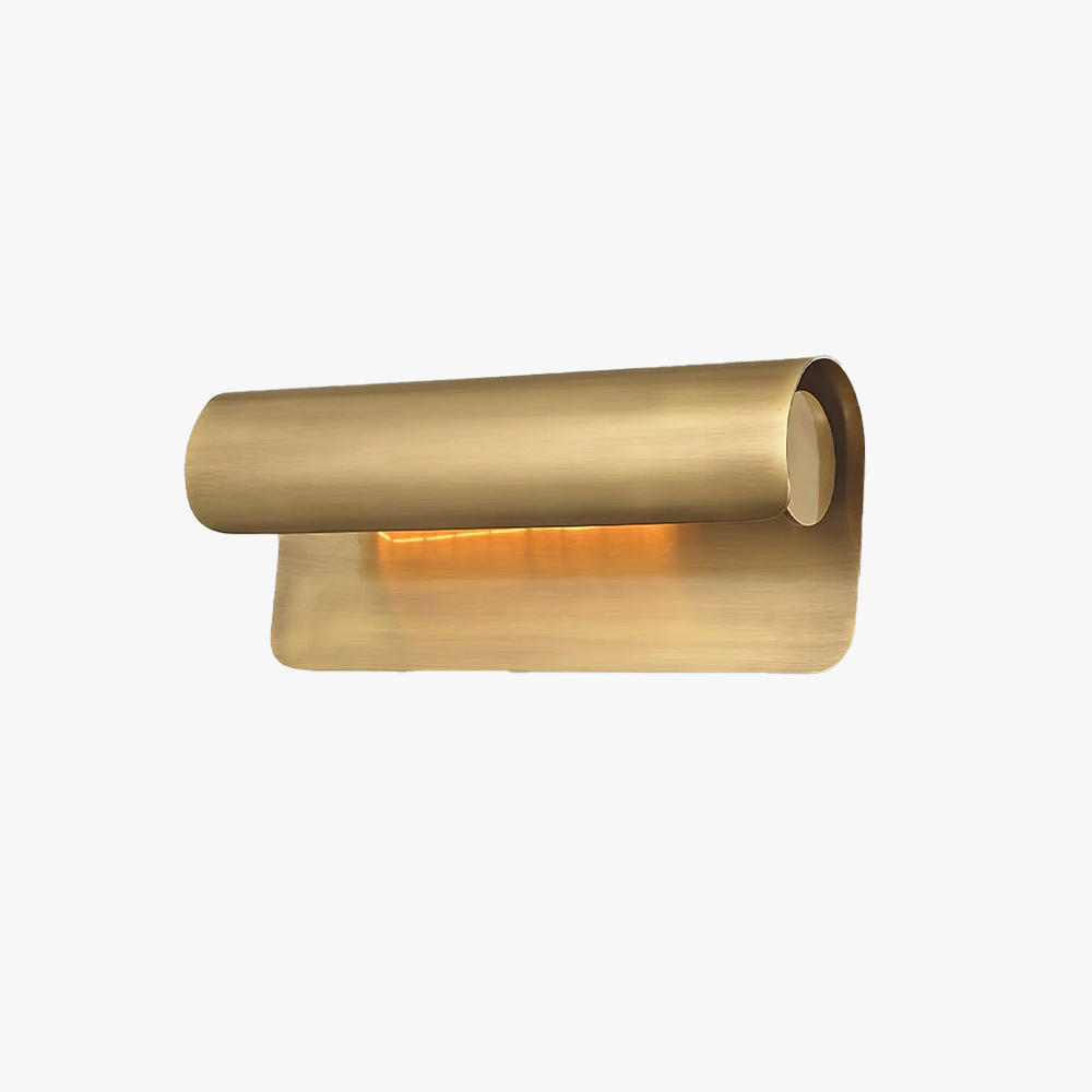 Orr Minimalism Metal Brass Wall Lamp Dining Room Bedroom