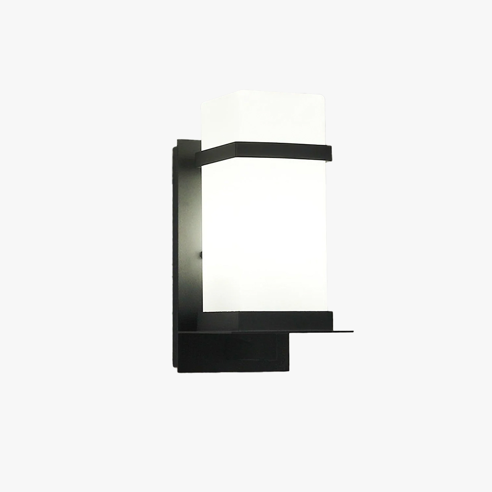Edge Urban Glass Metal Wall Lamp Garden Park Waterproof