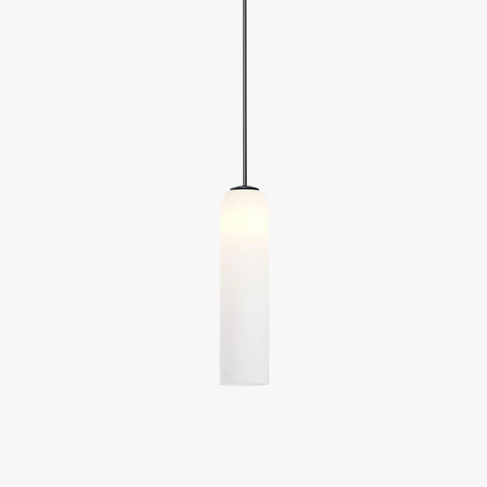 Hailie Minimalism Metal Glass Pendant Light Bedroom Living Room