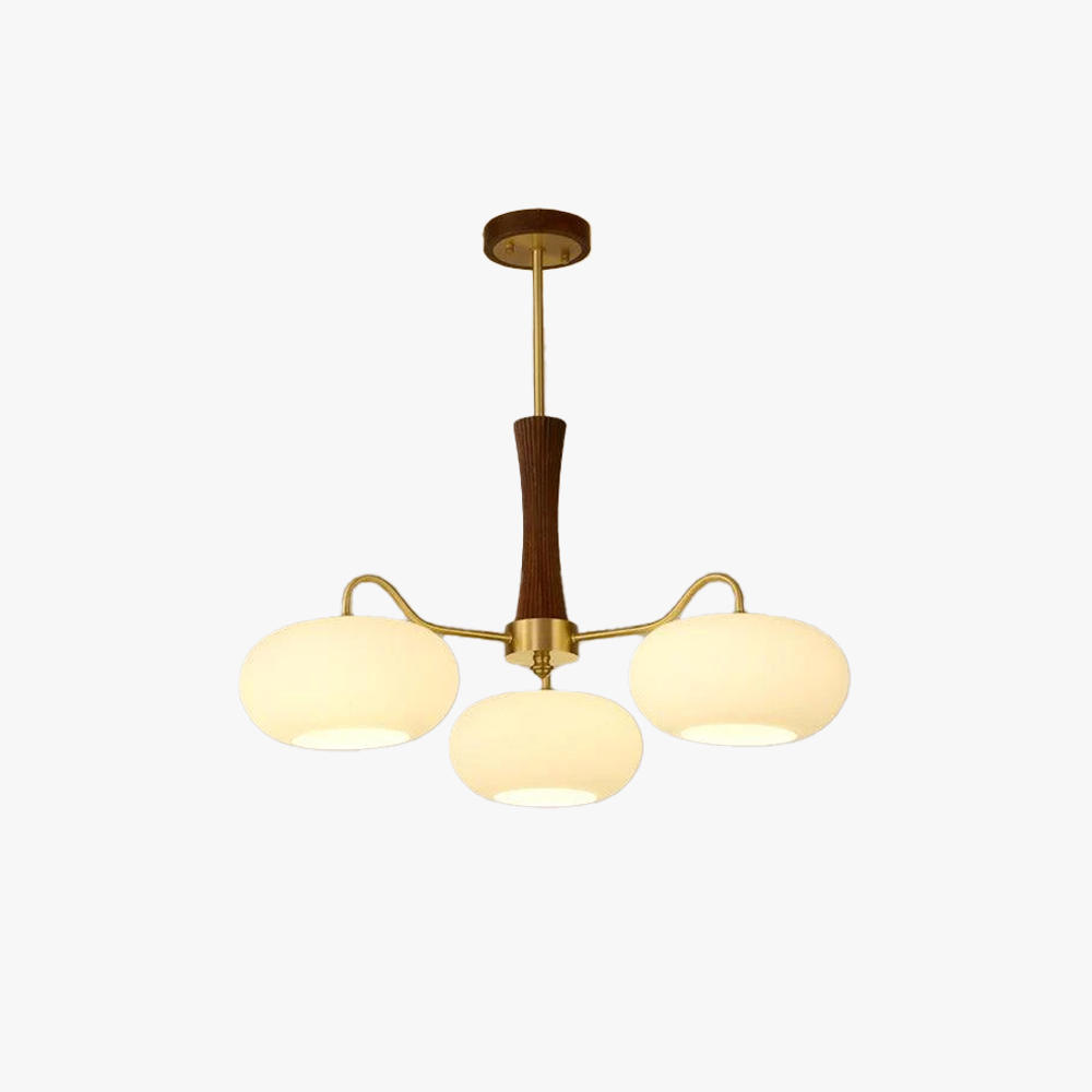 Valentina Vintage Metal Wood  Pendant Light Bedroom Living Room