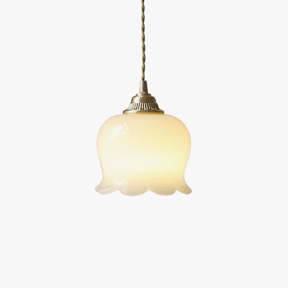 Carins Vintage Flower Resin Pendant Light Bedroom Living Dining Room