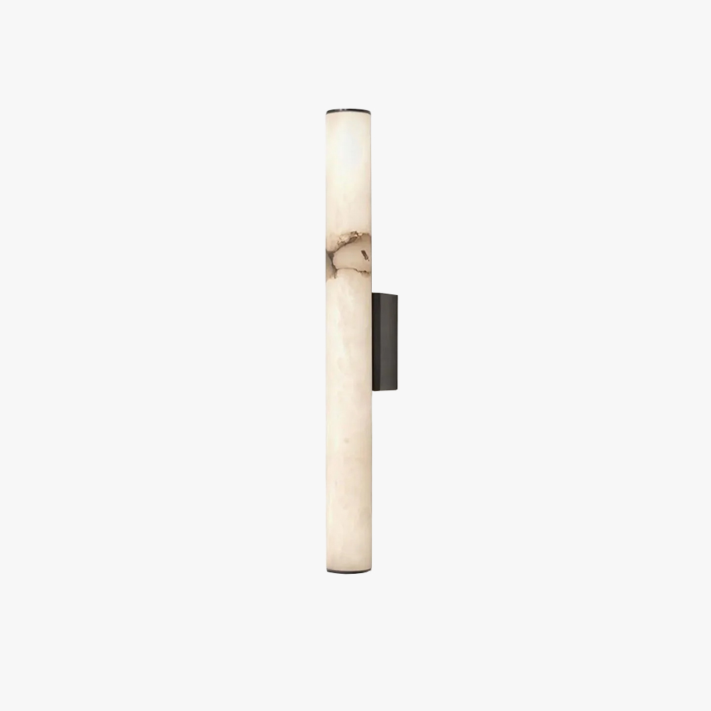 Jade Modern Urban Metal Alabaster Wall Light Bedroom Living Room