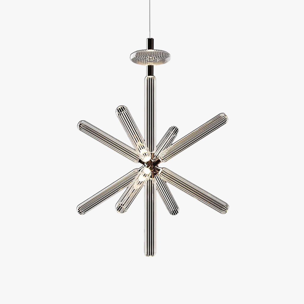 Alessio Vintage Metal Glass Pendant Light Bedroom Living Room
