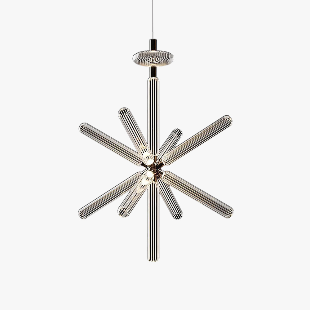 Alessio Vintage Metal Glass Pendant Light Bedroom Living Room