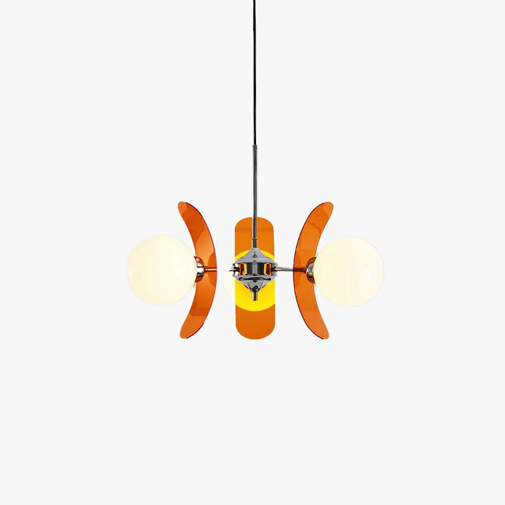 Valentina Modern Metal Glass Pendant Light Bedroom Living Room
