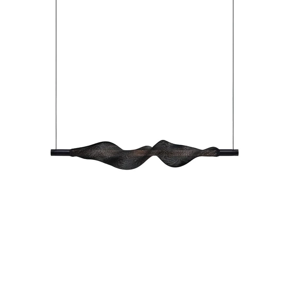 Edge Modern Unusual Fiber Pendant Light Shades Living Dining Room