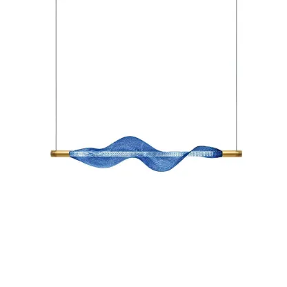 Edge Modern Unusual Fiber Pendant Light Shades Living Dining Room