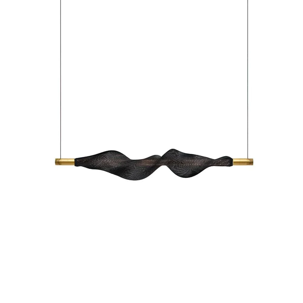 Edge Modern Unusual Fiber Pendant Light Shades Living Dining Room