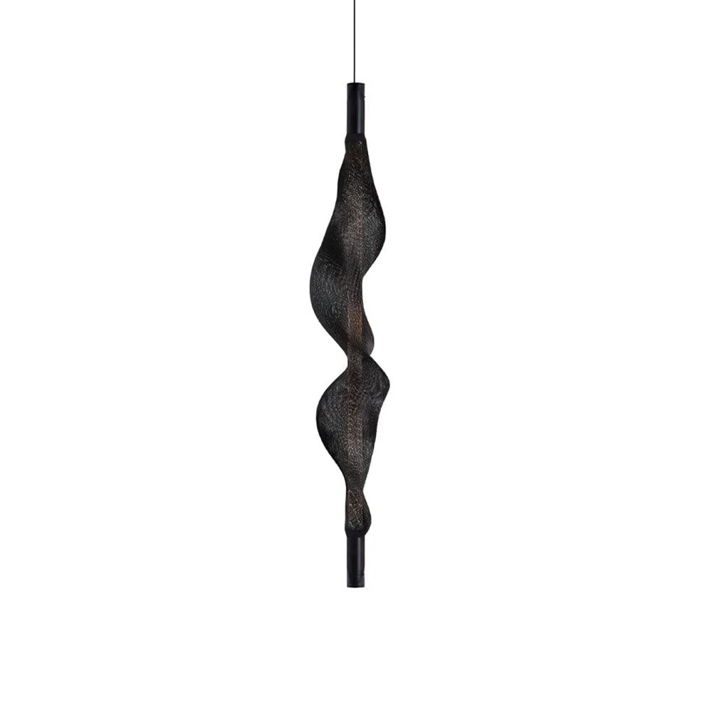 Edge Modern Unusual Fiber Pendant Light Shades Living Dining Room