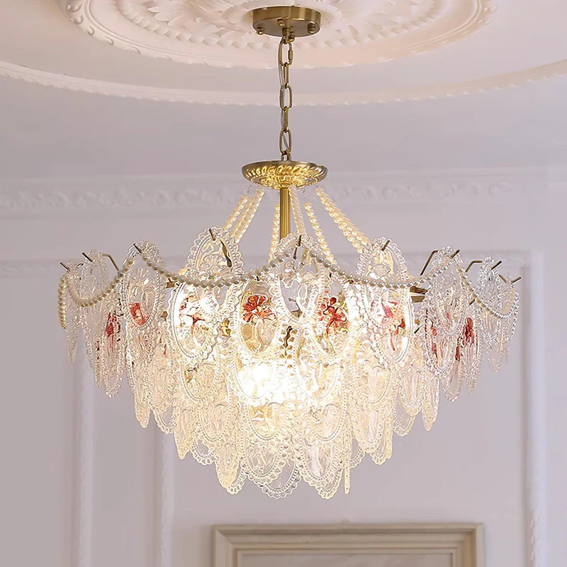 Marilyn Handcrafted Glass Chandeliers