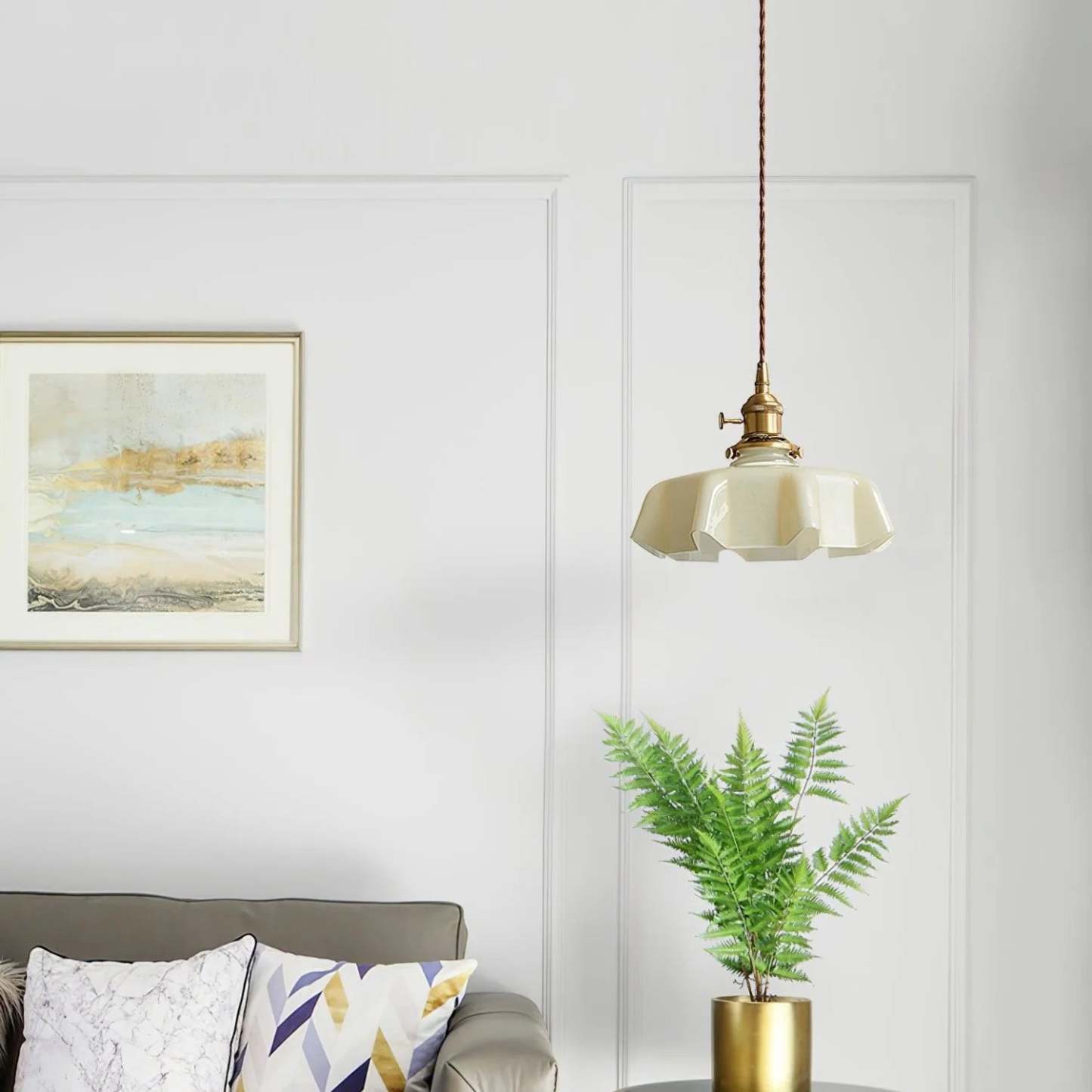 Hailie Vintage LED Pendant Light, interior decor idea