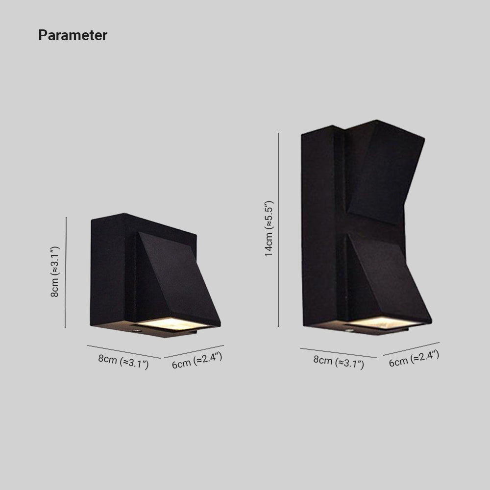Orr Outdoor Wall Lamp Dimensions