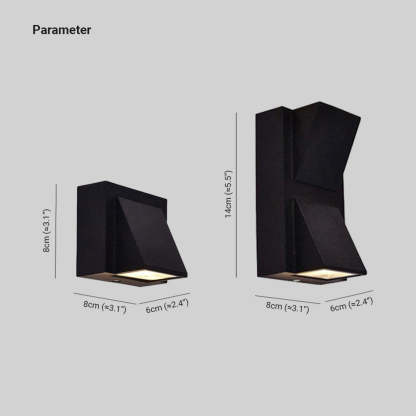 Orr Outdoor Wall Lamp Dimensions