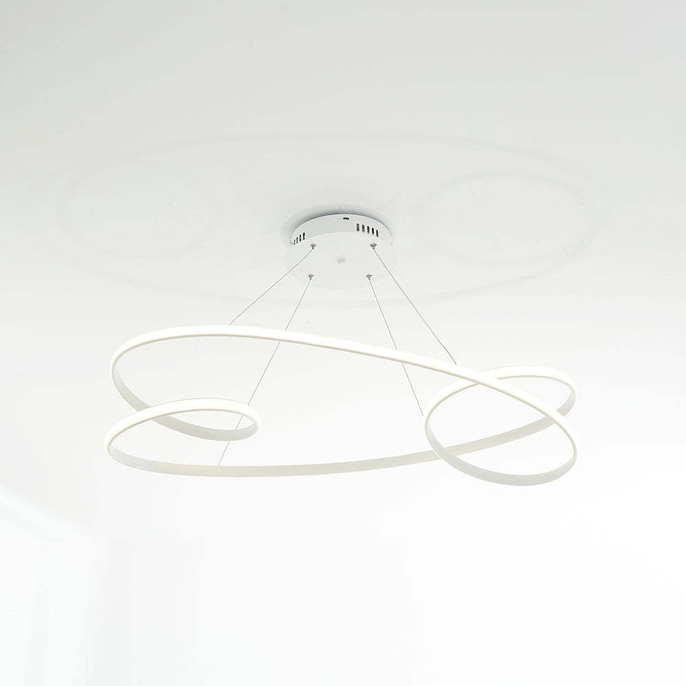 Louise Modern LED Pendant Light - Metal, minimalist design.