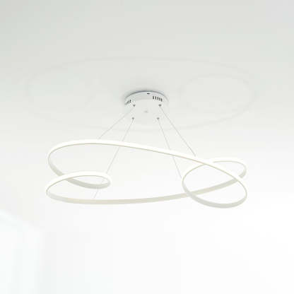 Louise Modern LED Pendant Light - Metal, minimalist design.