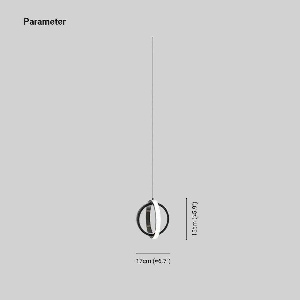 Lynch Pendant Light dimensions, 17cm x 15cm, modern kitchen lighting
