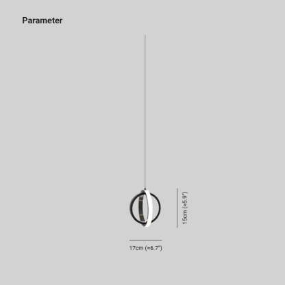 Lynch Pendant Light dimensions, 17cm x 15cm, modern kitchen lighting