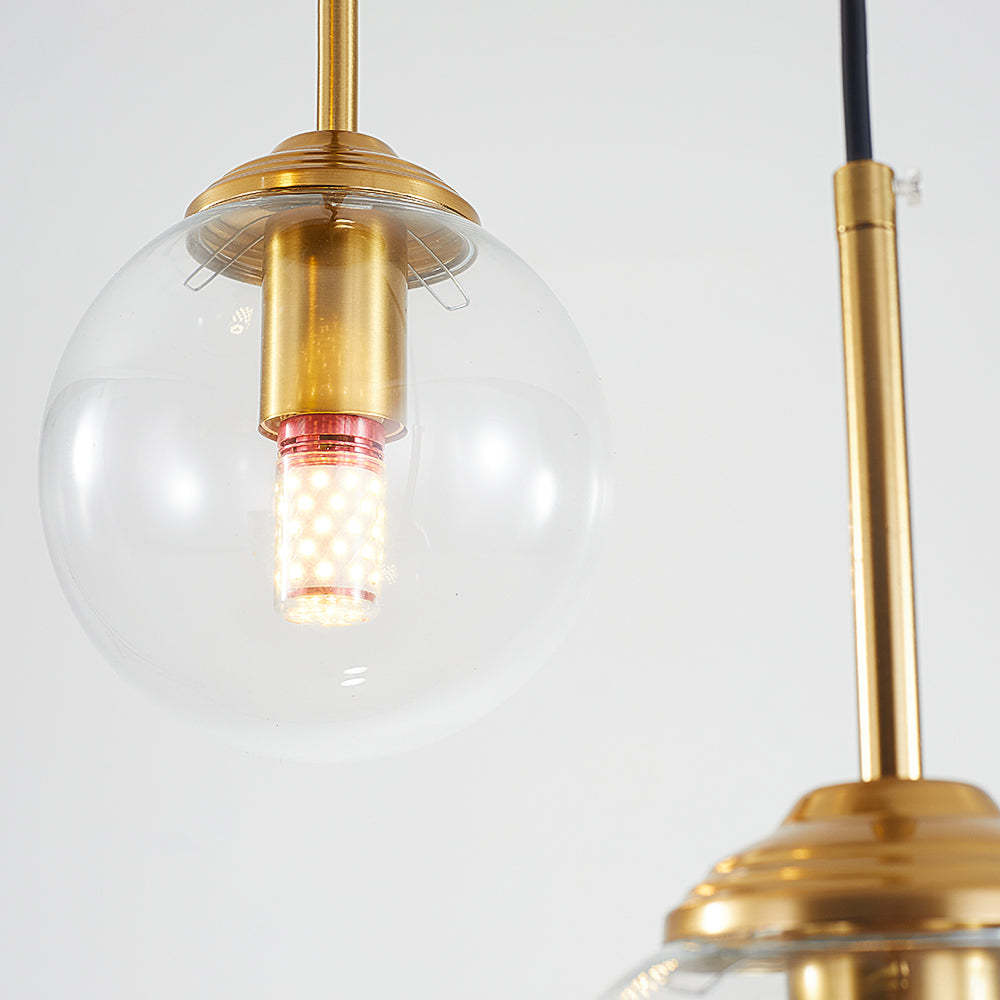 Valentina Pendant Light - Clear Glass Detail