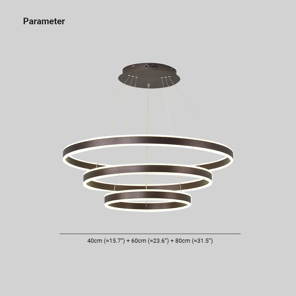 Arisha Coffee LED Pendant Light dimensions