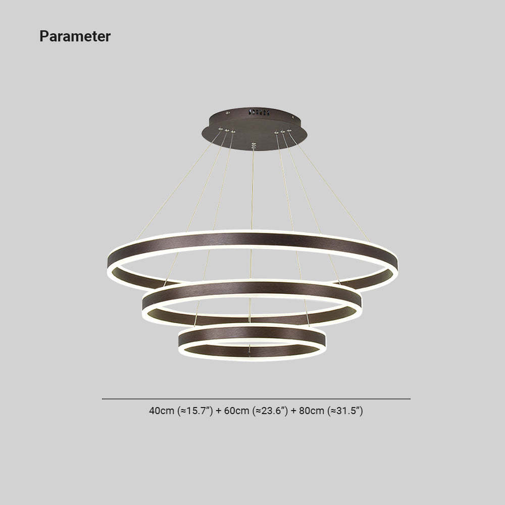 Arisha Coffee LED Pendant Light dimensions